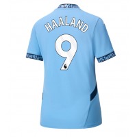 Manchester City Erling Haaland #9 Domáci Ženy futbalový dres 2024-25 Krátky Rukáv